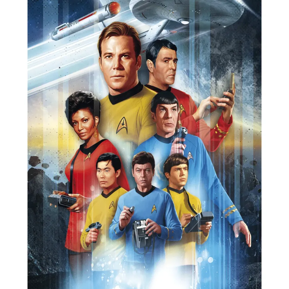 Clementoni Puzzle Cult Movies Star Trek 500 Pezzi, Puzzle Adulti