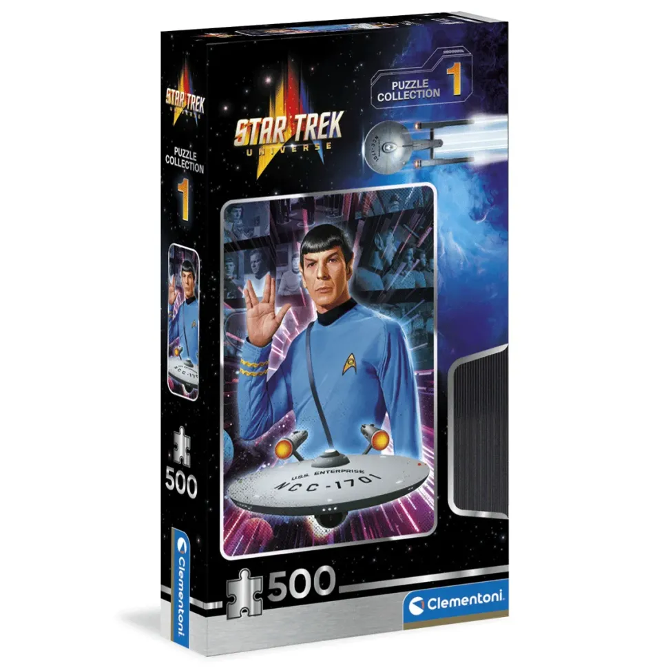 Clementoni Puzzle Cult Movies Star Trek 500 Pezzi, Puzzle Adulti