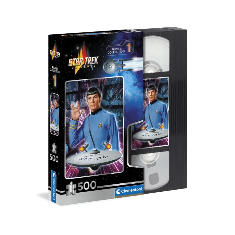 Clementoni Puzzle Cult Movies Star Trek 500 Pezzi, Puzzle Adulti