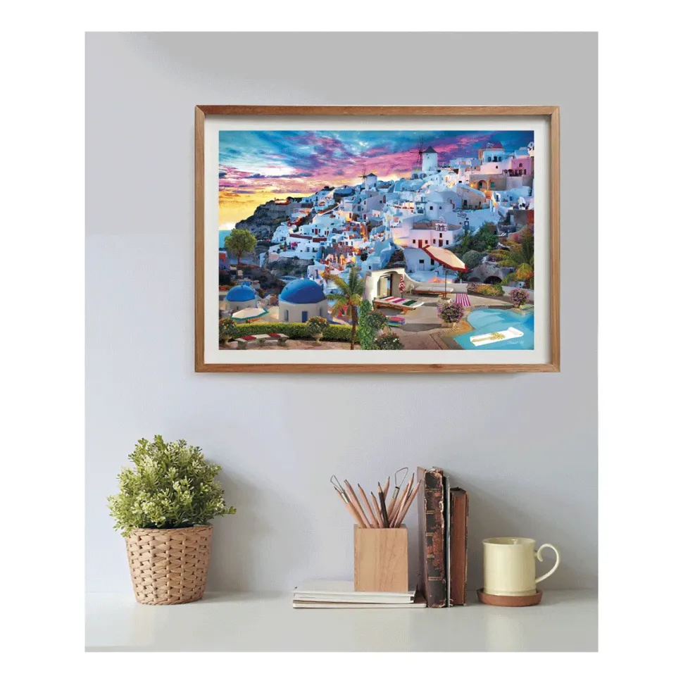 Clementoni Puzzle High Quality Collection Greece View 500 Pezzi, Puzzle Adulti