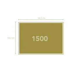 Clementoni Puzzle High Quality Collection The Hive, Hong Kong 1500 Pezzi, Puzzle Adulti