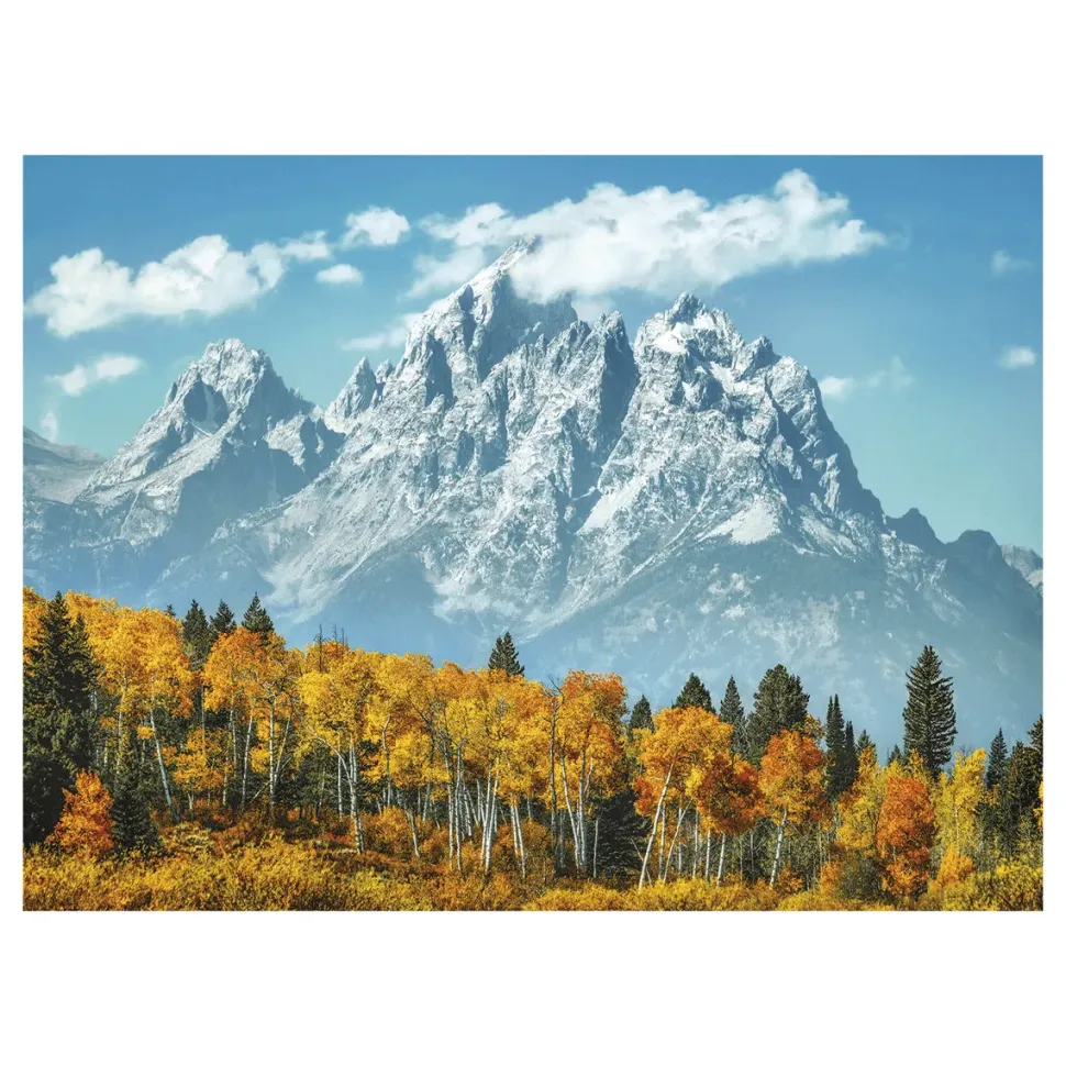 Clementoni Puzzle High Quality Collection Grand Teton In Fall 500 Pezzi, Puzzle Adulti