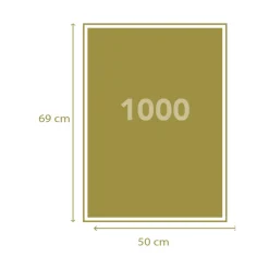 Clementoni Puzzle Impossible Mordillo 1000 Pezzi, Puzzle Adulti