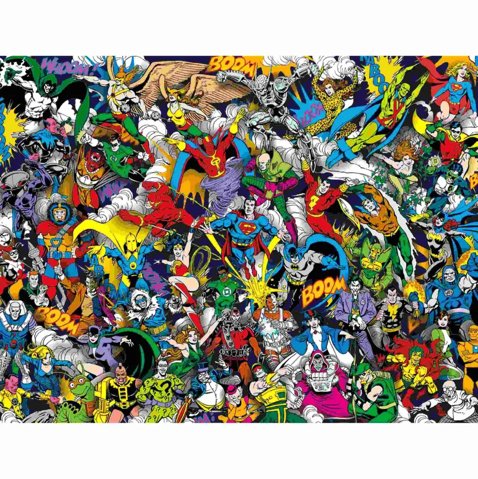 Clementoni Puzzle Impossible Justice League 1000 Pezzi