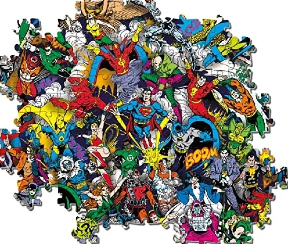 Clementoni Puzzle Impossible Justice League 1000 Pezzi