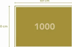 Clementoni Puzzle Impossible Justice League 1000 Pezzi