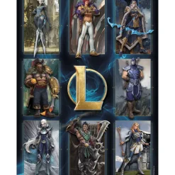 Clementoni Puzzle League Of Legends 500 Pezzi, Puzzle Adulti