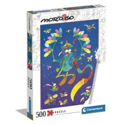 Clementoni Puzzle Mordillo 500 Pezzi, Puzzle Adulti