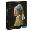 Clementoni Puzzle Museum Collection Vermeer, "Girl With Pearl Earring" 1000 Pezzi, Puzzle Adulti