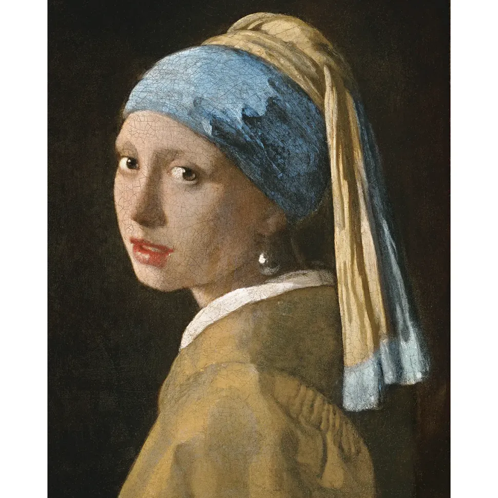 Clementoni Puzzle Museum Collection Vermeer, "Girl With Pearl Earring" 1000 Pezzi, Puzzle Adulti