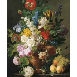 Clementoni Puzzle Museum Collection Van Dael, "Bowl Of Flowers" 1000 Pezzi, Puzzle Adulti