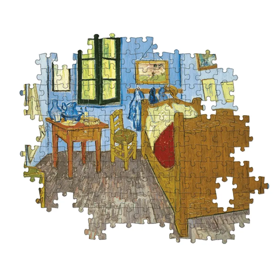 Clementoni Puzzle Museum Collection Van Gogh, "Bedroom In Arles" 1000 Pezzi, Puzzle Adulti