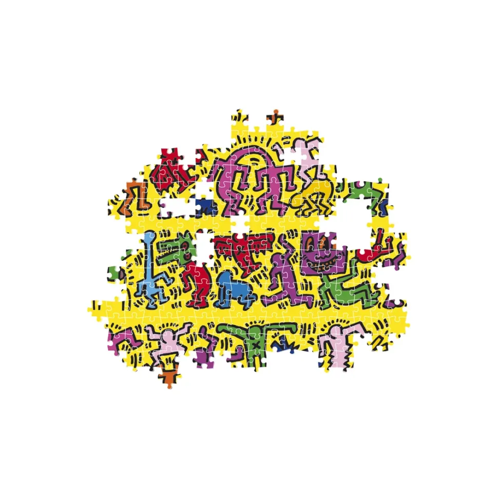 Clementoni Puzzle Novo Art Series Keith Haring 1000 Pezzi, Puzzle Adulti