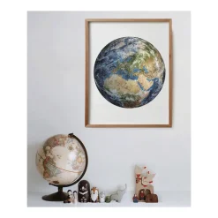 Clementoni Puzzle Round Space Collection Earth 500 Pezzi, Puzzle Adulti
