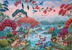 Clementoni Puzzle The Peaceful Jungle 2000 Pezzi
