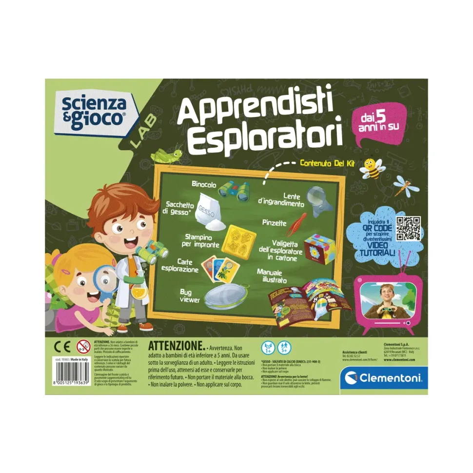 Clementoni Scienza E Gioco Lab Apprendisti Esploratori