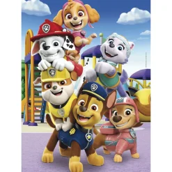 Clementoni Supercolor Puzzle Paw Patrol 104 Pezzi, Puzzle Bambini 6 Anni