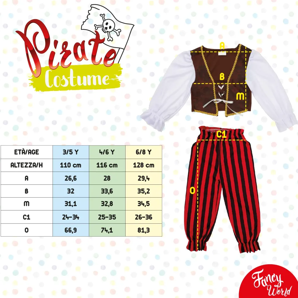 Costume Da Pirata