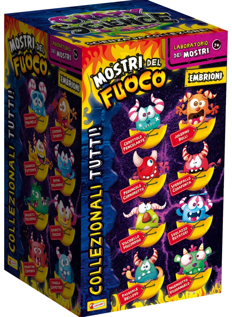Crazy Science Mostri Del Fuoco Embrioni