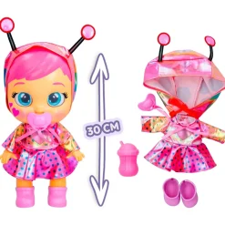 Cry Babies Stars Lady, Bambola Elettronica Che Piange Lacrime Vere Che Illuminano Le Stelline Nei Suoi Occhi!