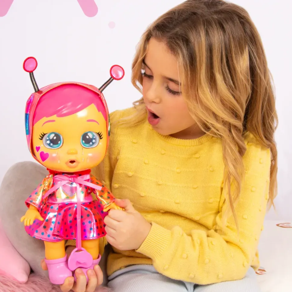 Cry Babies Stars Lady, Bambola Elettronica Che Piange Lacrime Vere Che Illuminano Le Stelline Nei Suoi Occhi!