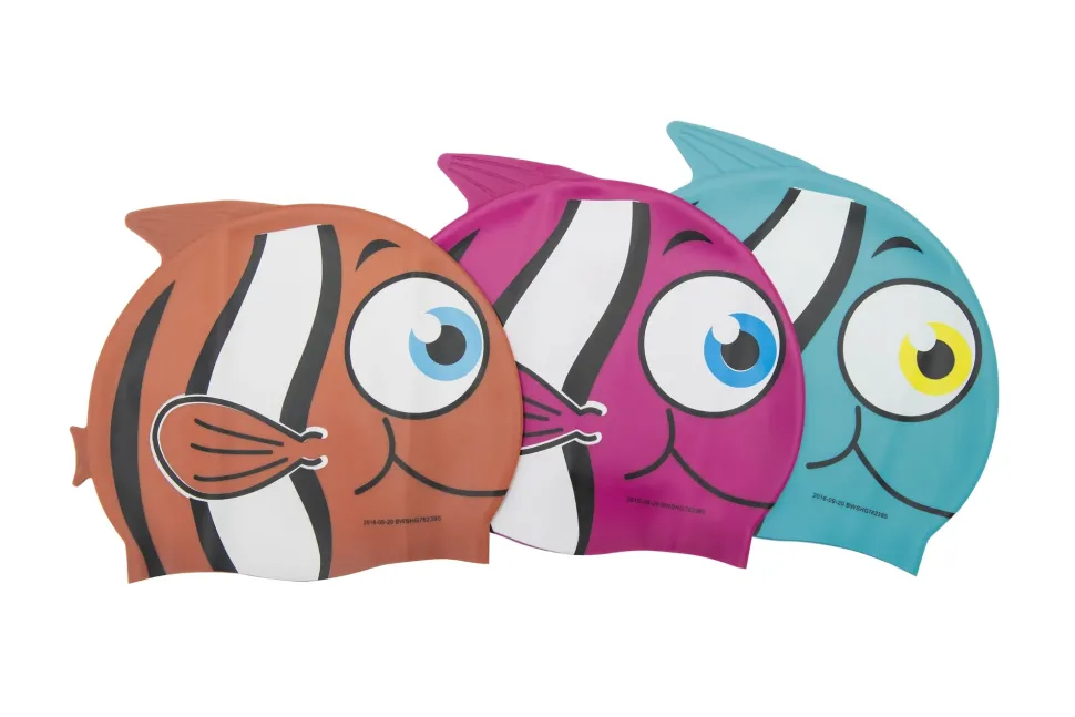 Cuffia Fantasia In Silicone, 3-6 Anni, 3 Colori Assortiti