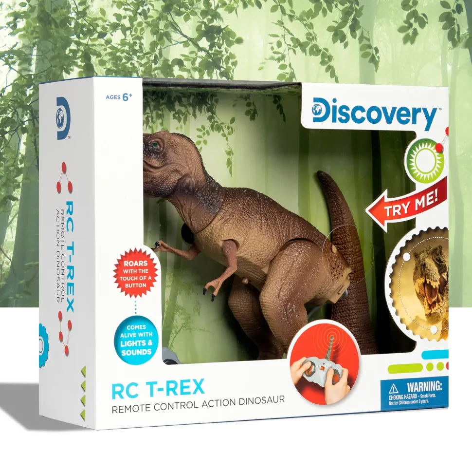 Dinosauro T-Rex Radiocomandato Con Suoni Realistici