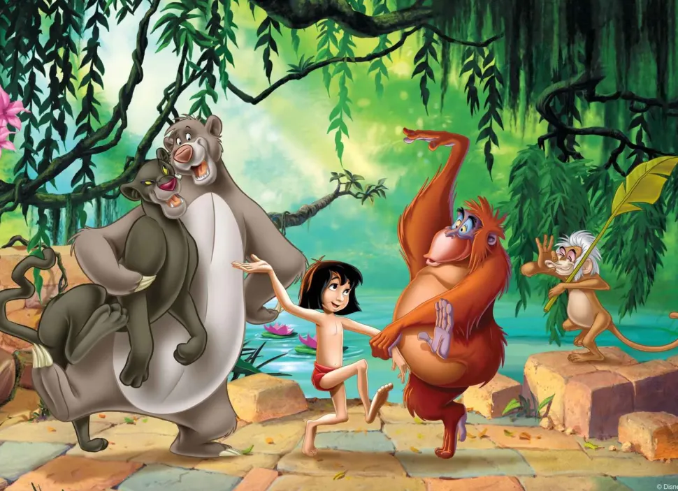 Disney Puzzle Df Maxi Floor 35 Jungle Book