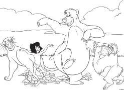 Disney Puzzle Df Maxi Floor 35 Jungle Book
