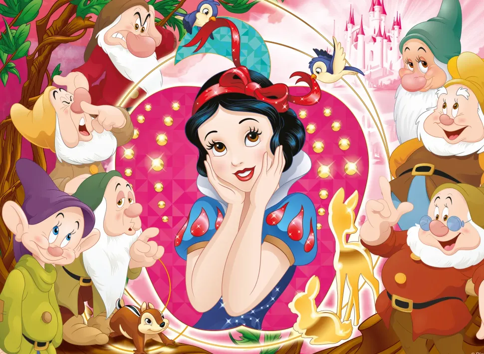 Disney Puzzle Maxifloor 4 X 48 Princess