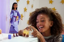 Disney Wish Set Avventure, Con Bambola Asha Di Rosas, Cucciolo Valentino, Star E Accessori