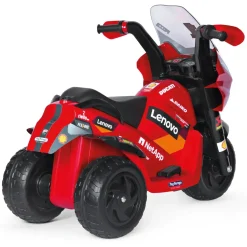 Divertimento In Pole Position Con La Moto Elettrica Ducati Con Luci E Suoni Peg Perego