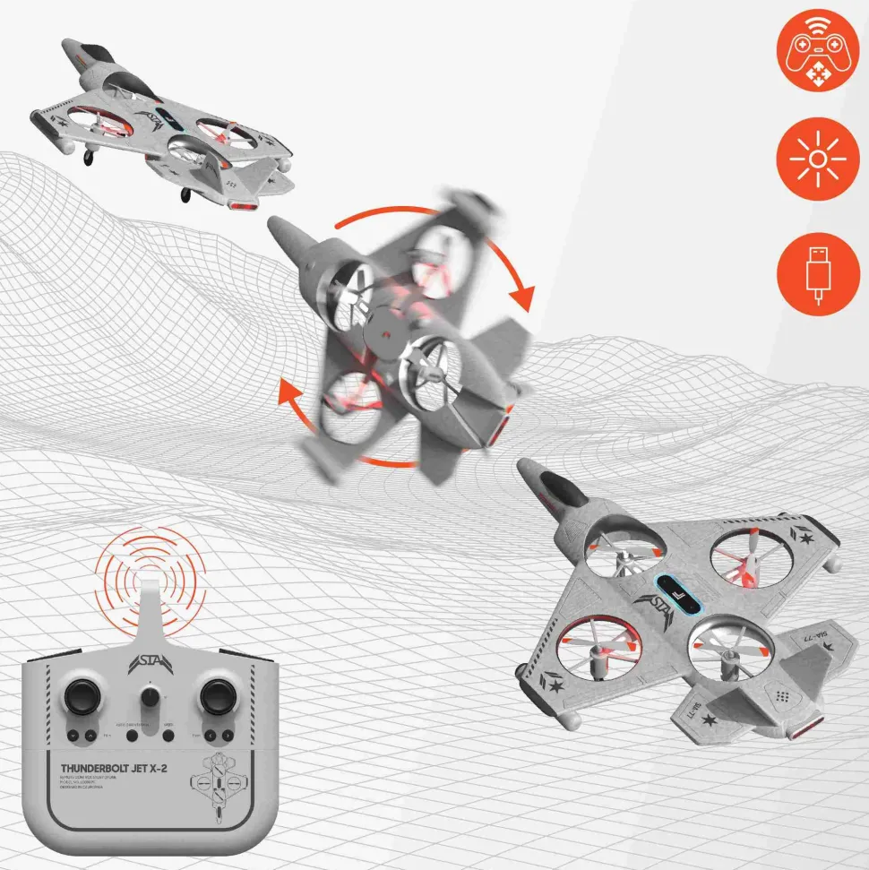 Drone Thunderbolt Jet X2