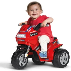 Ducati Mini Evo, Maxi Divertimento! La Moto Elettrica Per Bambini Con Luci E Suoni.