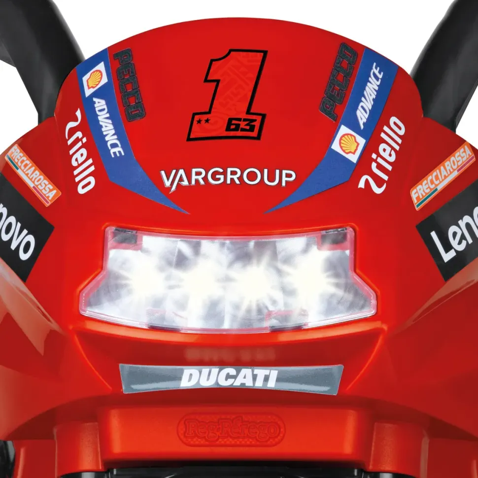 Ducati Mini Evo, Maxi Divertimento! La Moto Elettrica Per Bambini Con Luci E Suoni.