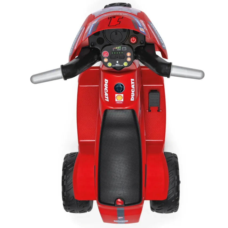 Ducati Mini Evo, Maxi Divertimento! La Moto Elettrica Per Bambini Con Luci E Suoni.