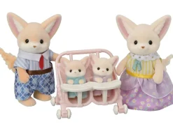 Famiglia Volpe Fennec Personaggi E Playset Del Meraviglioso Mondo Sylvanian Families