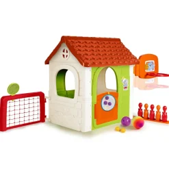 Feber Casual 6 Activities House, Casetta Con 6 Attivita In 1, Per Bambini Dai 3 Anni