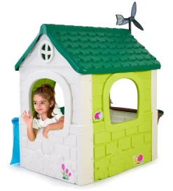 Feber Green House, Casetta Gioco Con Un'Esperienza Di Apprendimento Divertente Per I Bambini Dai 2 Anni