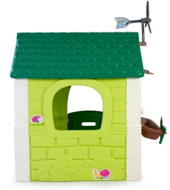 Feber Green House, Casetta Gioco Con Un'Esperienza Di Apprendimento Divertente Per I Bambini Dai 2 Anni