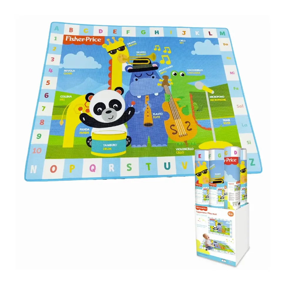 Fisher Price Tappetone Gioco Arredo 150 120 Cm