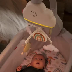 Fisher-Price Giostrina Dolce Arcobaleno Per Culla Fianco Letto, Per Neonati E Bambini