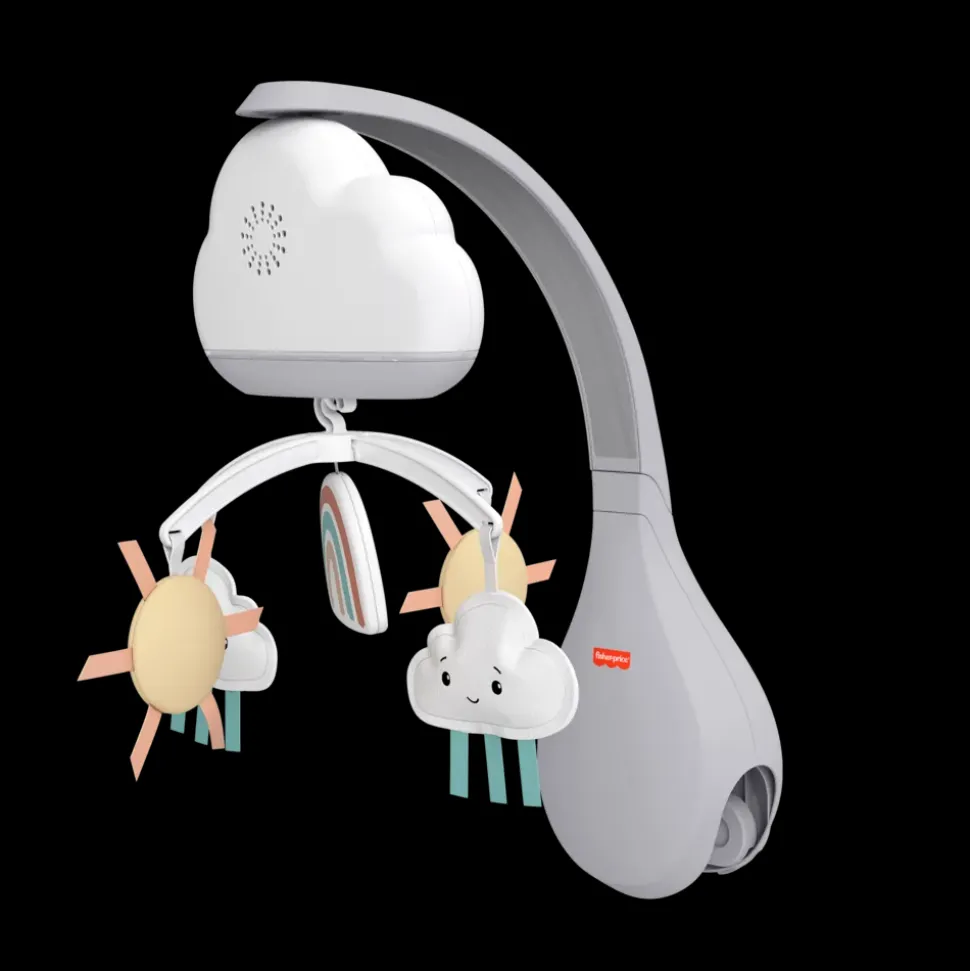 Fisher-Price Giostrina Dolce Arcobaleno Per Culla Fianco Letto, Per Neonati E Bambini