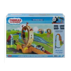 Fisher-Price Il Trenino Thomas Super Loop Lancia E Sfreccia, Pista Con Trenino Motorizzato, Per Bambini Dai 3 Anni In Su