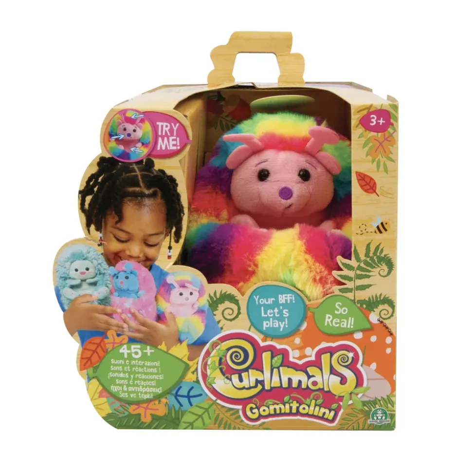 Giochi Preziosi Curlimals L'Amico Di Peluche Interattivo In Versione Bruco