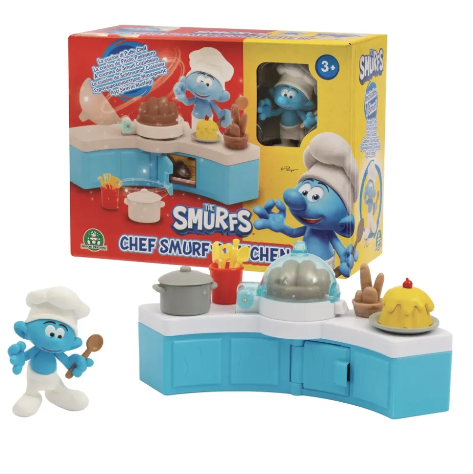 Giochi Preziosi Puffi Mini Playset Puffo Chef
