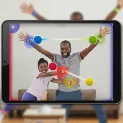 Gioco Twister Air, Gioco Twister Con App Per Realta Aumentata, Si Collega A Dispositivi Smart, Giochi Attivi Per Feste, Dagli 8 Anni In Su