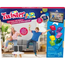 Gioco Twister Air, Gioco Twister Con App Per Realta Aumentata, Si Collega A Dispositivi Smart, Giochi Attivi Per Feste, Dagli 8 Anni In Su