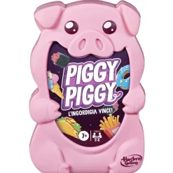 Hasbro Gaming Piggy Piggy, Gioco Di Carte Divertente Per Famiglie, Da 2 A 6 Giocatori, Dai 7 Anni In Su