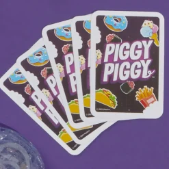 Hasbro Gaming Piggy Piggy, Gioco Di Carte Divertente Per Famiglie, Da 2 A 6 Giocatori, Dai 7 Anni In Su